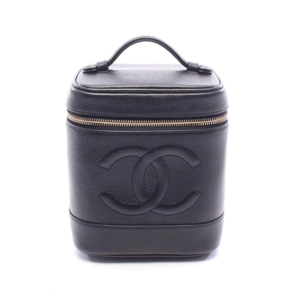 Chanel Coco Mark Grained Calf Handbag